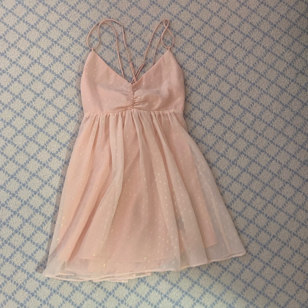 NBD pink Mini dress